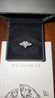 Eternal Devotion - 2ct Moissanite Heart Ring D Color VVS1