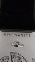 Pure Devotion - 2ct Moissanite Heart Solitaire Ring Sterling Silver 925