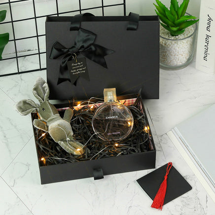 Sleek and Stylish Drawer Gift Box - Sterling Hearts