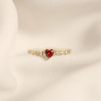 S925 Sterling Silver ring - Sterling Hearts