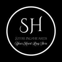 2 Carat Cubic Zirconia Heart Ring with Accent Stones - Sterling Silver 925