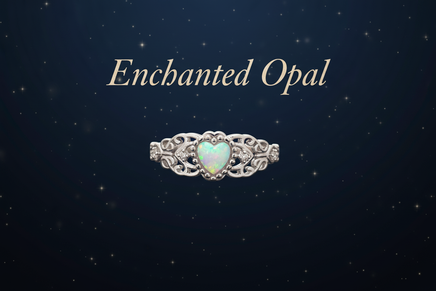 Enchanted Opal Starry Night Banner