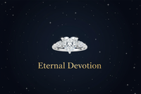 Eternal Devotion 2ct Starry Night Banner